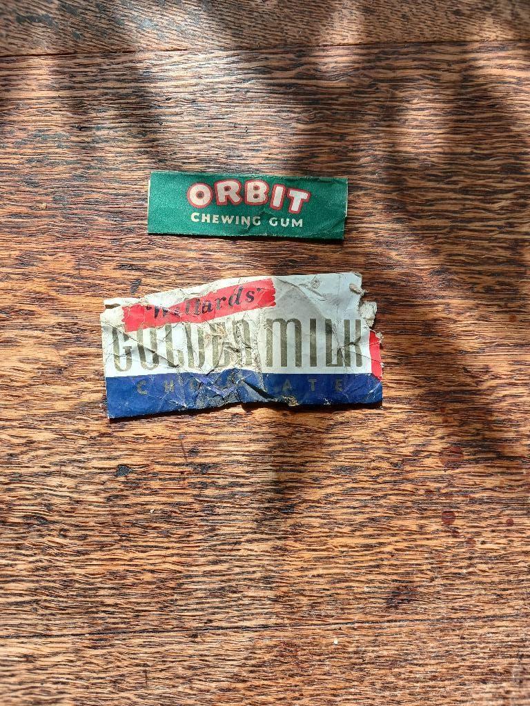 WW II Snoep wikkels, Ophalen of Verzenden, Overige soorten, Overige gebieden