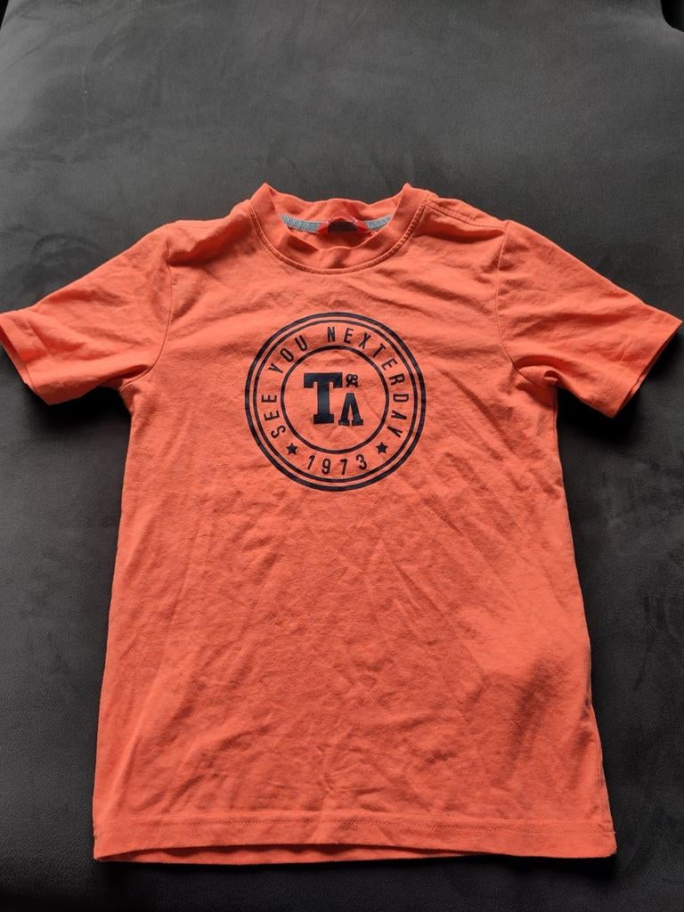 Oranje t-shirt Koningsdag, maat 134/140, Kinderen en Baby's, Kinderkleding | Maat 134, Ophalen of Verzenden, Zo goed als nieuw