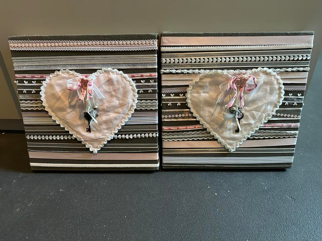 Schilderijtjes, Huis en Inrichting, Woonaccessoires | Schilderijen, Tekeningen en Foto's, Minder dan 50 cm, Ophalen of Verzenden
