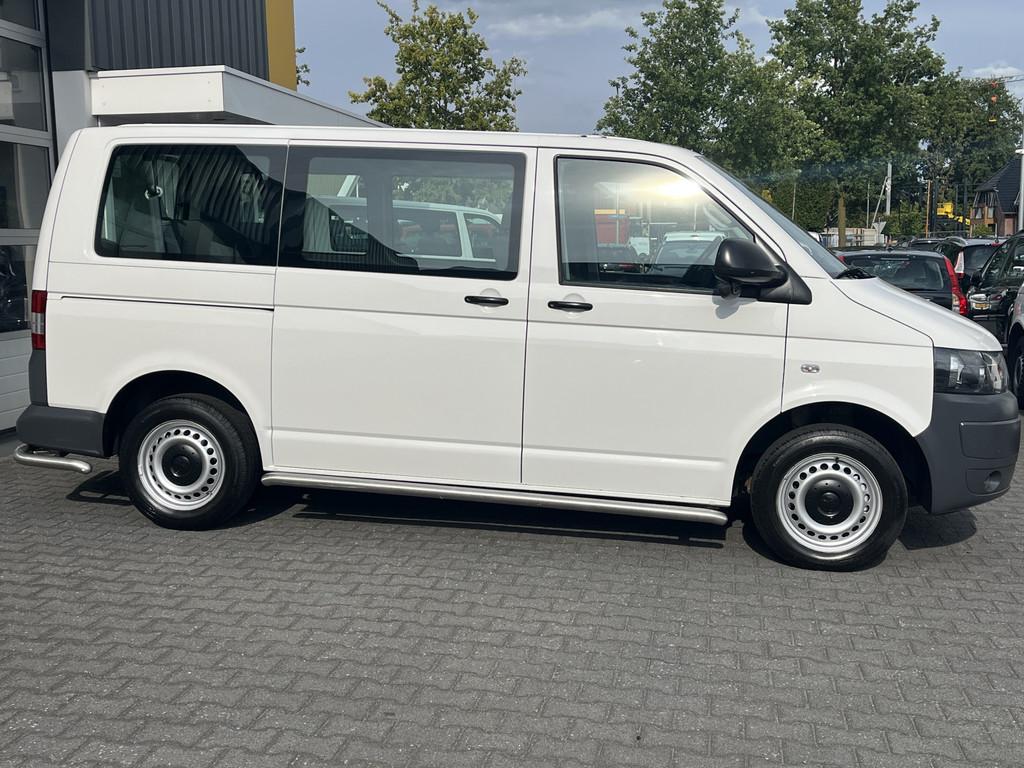Volkswagen Transporter Kombi 2.0 TDI DSG Automaat L1H1 BTW e, Euro 5, Stof, Gebruikt, Zwart