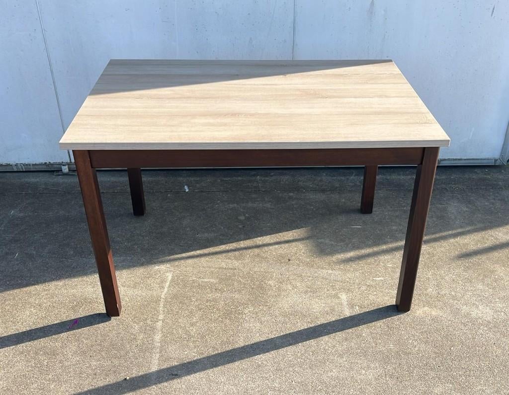 1 stuk 4 poots horeca cafe kantine tafel 120x80 nieuw staat, Ophalen