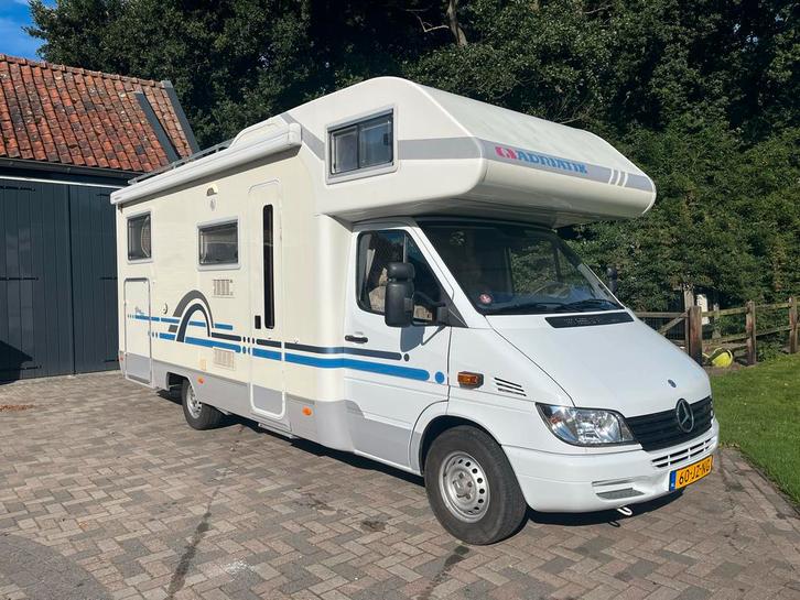 Zeer nette Mercedes 313CDI, Adriatik 690 Alkoof Camper, Caravans en Kamperen, Campers, Particulier, tot en met 6, Alkoof, Adria