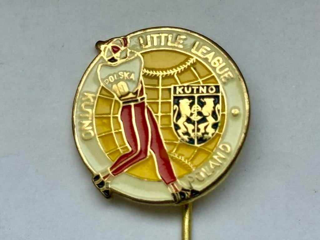 Speld Little League Kutno Poland Baseball, Verzamelen, Speldjes, Pins en Buttons, Ophalen of Verzenden, Zo goed als nieuw, Sport