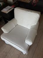 Ikea Barkaby Witte Fauteuil - Comfortabel en Tijdloos, Huis en Inrichting, Fauteuils, Ophalen, Gebruikt, Stof, 75 tot 100 cm