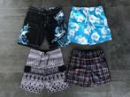 4 heren zwemshorts, maat S + M + L, Zwemshort, Faded Glory + OP, Verzenden, Maat 48/50 (M)