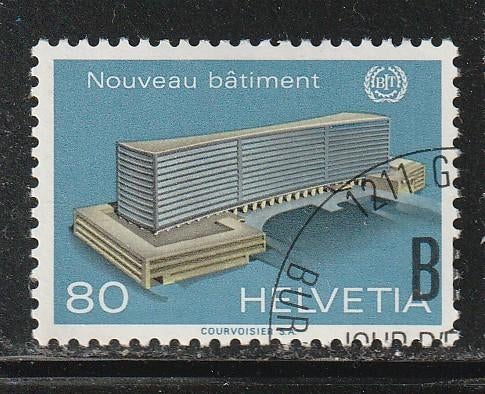 Zwitserland 1974 - Hoofdkwartier, Ophalen, Gestempeld