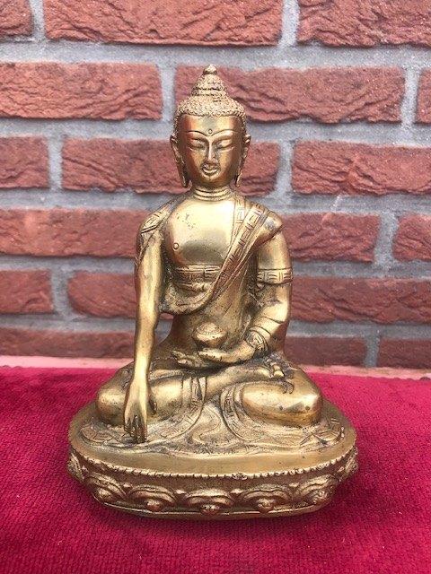 bronzen Boeddha beeld, Tibetaans Boeddhisme, Huis en Inrichting, Ophalen of Verzenden, Gebruikt