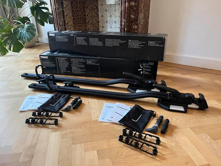 2x Thule TopRide fietsendrager, Auto diversen, Fietsendragers, Zo goed als nieuw, Ophalen of Verzenden