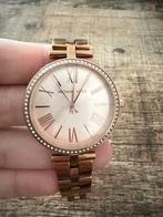 Michael Kors dameshorloge roségoud, Sieraden, Tassen en Uiterlijk, Horloges | Dames, Overige merken, Gebruikt, Staal, Polshorloge