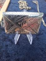 Postzegel enveloppe chatelaine zilver, Ophalen, Zilver