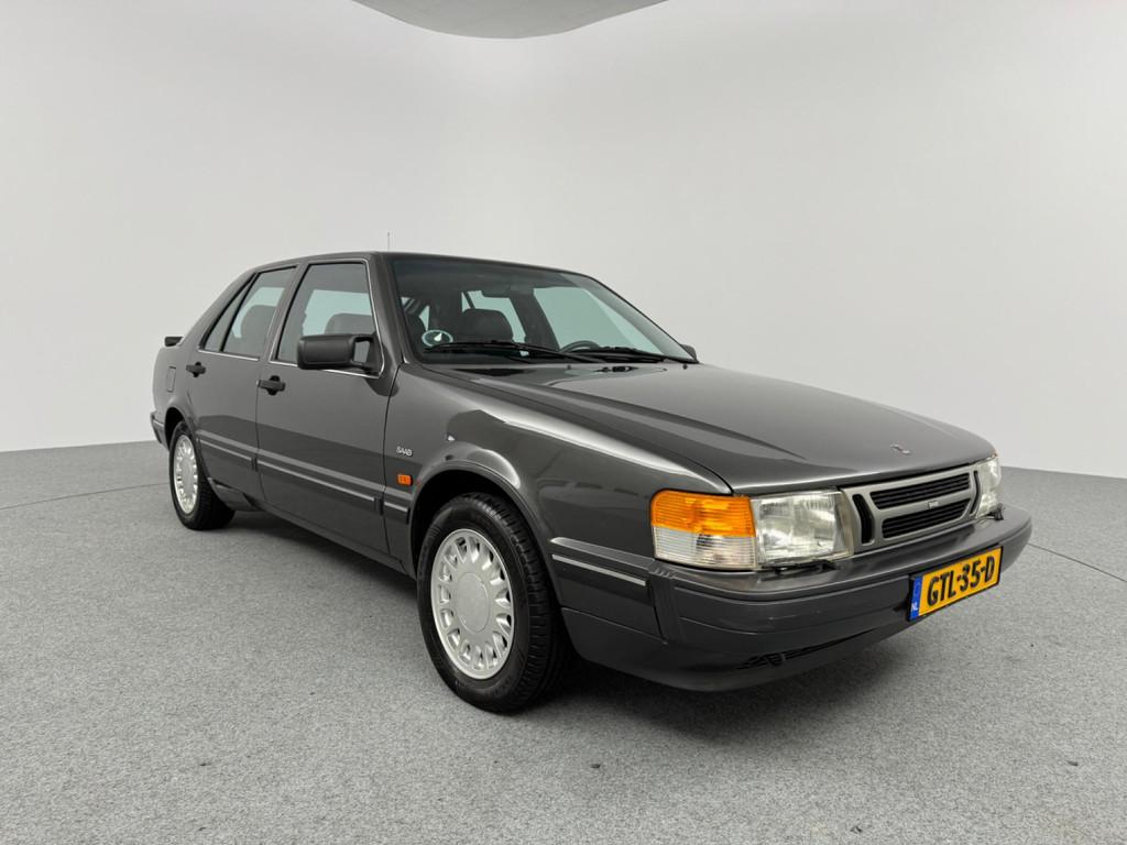 Saab 9000 i 2.0 liter Leer Uniek Onderhoudshistorie Trekhaak, Auto's, Overige kleuren, Bedrijf, Handgeschakeld, Saab