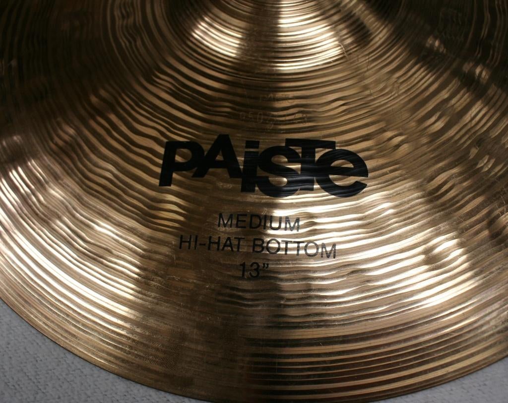 drumstel: paiste alpha 13 medium hihat 705/906, Overige soorten, Jouwdrumstel, Ophalen of Verzenden, Zo goed als nieuw
