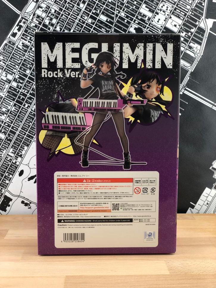 NIEUW Megumin Rock Ver. 1/7 Scale KonoSuba Kadokawa Figure, Verzamelen, Poppetjes en Figuurtjes, Nieuw, Ophalen of Verzenden