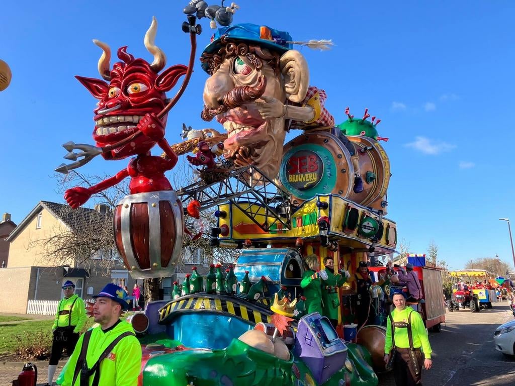 Duvel carnavalswagen, Ophalen of Verzenden