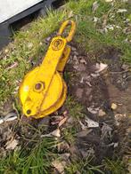 Klapblok  katrol, Ophalen