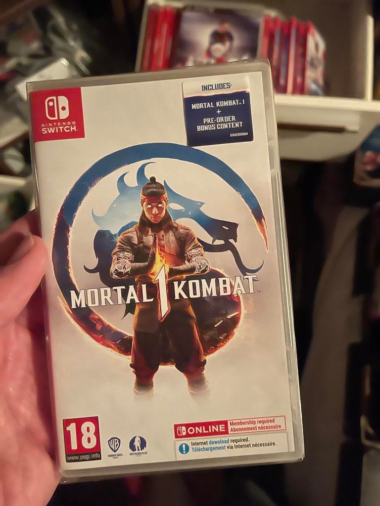 Mortal Kombat 1 - Nintendo Switch (Inclusief Pre-order Bonus, Vanaf 18 jaar, Vechten, 1 speler, Eén computer