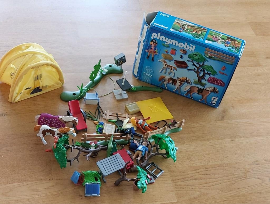 Playmobil paarden (klein prijsje), Ophalen of Verzenden, Zo goed als nieuw