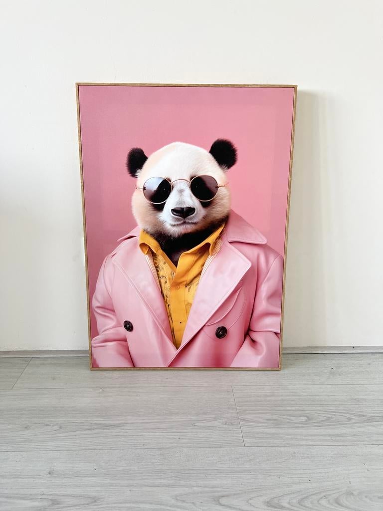 Home Bound by KY Canvas Schilderij 50x70cm, Ophalen, Nieuw, Schilderij, 50 tot 75 cm