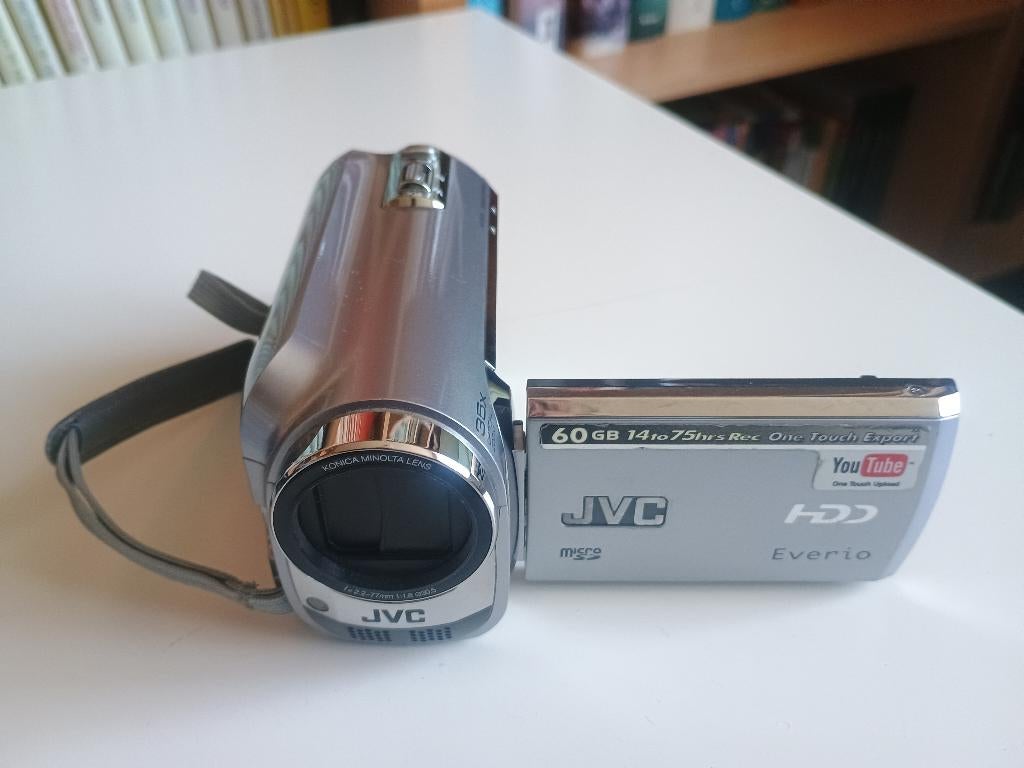 Videocamera JVC 60GB, Audio, Tv en Foto, Videocamera's Digitaal, Ophalen, Gebruikt, 20x of meer, Overige soorten