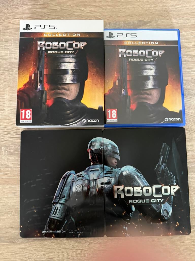 Robocop Rogue City Collection, Spelcomputers en Games, Games | Sony PlayStation 5, Ophalen, Zo goed als nieuw