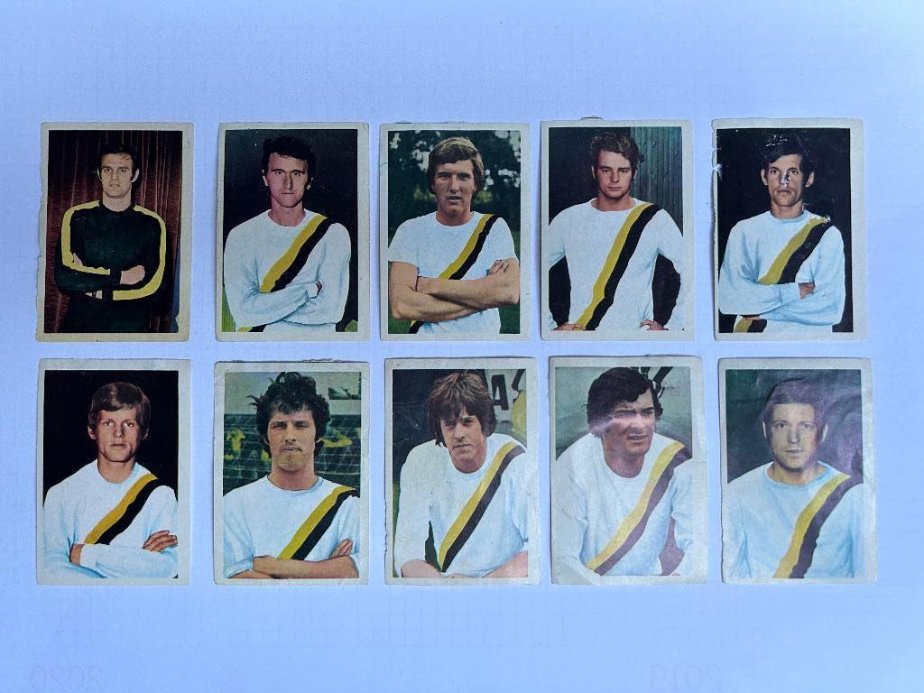 voetbalplaatjes Vitesse 1971-1972 Vanderhout, gebruikt, Verzenden, Gebruikt, Vitesse, Poster, Plaatje of Sticker