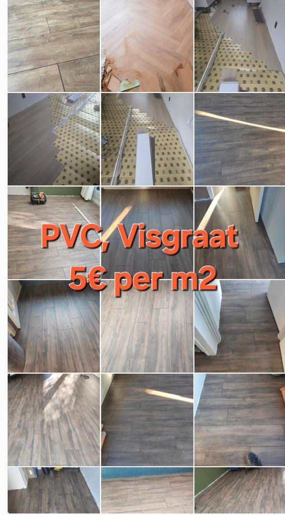 Vloerenlegger | Schilderwerk | Stucwerk – Betrouwbaar, Doe-het-zelf en Verbouw, Vloerdelen en Plavuizen, Nieuw, Laminaat, Overige materialen