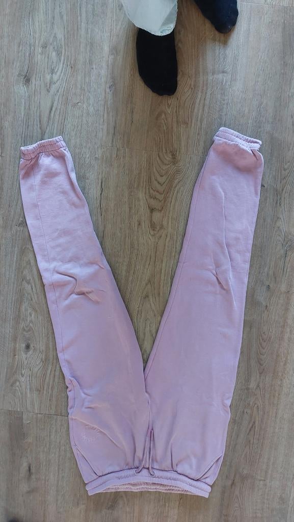 Roze joggingbroek, Broek, Meisje, Ophalen of Verzenden, Zo goed als nieuw