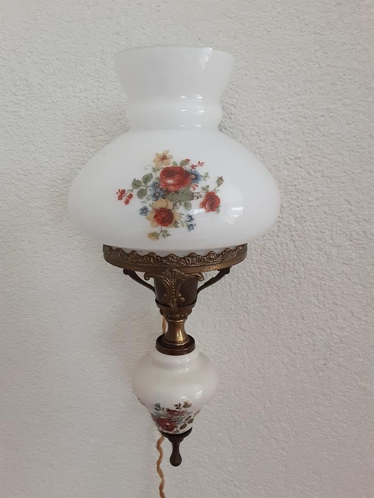 Antieke schemerlamp., Ophalen of Verzenden