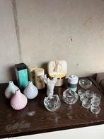 Verschillende kaarsen en kandelaars, Ophalen of Verzenden, Zo goed als nieuw, Overige materialen