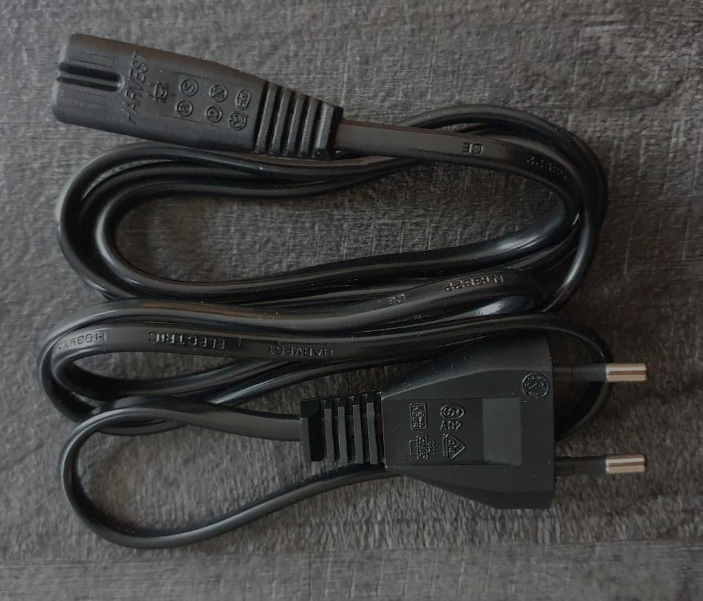 Netkabel 1,5 m. voor o.a. laptop, Ophalen of Verzenden, Nieuw