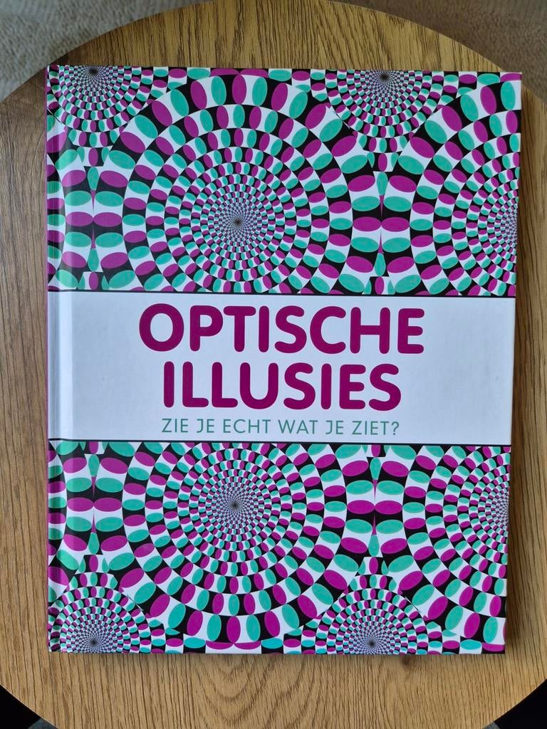 Optische illusies boek, Boeken, Ophalen of Verzenden, Zo goed als nieuw, Onbekend