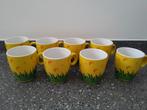 Bekers koffie ~ Pasen voorjaar 8 stuks, Ophalen of Verzenden, Zo goed als nieuw, Overige stijlen, Kop(pen) en/of Schotel(s)