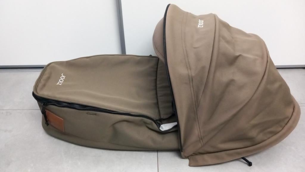 Joolz geo wieg bekleding en kap donker groen, Ophalen of Verzenden, Gebruikt, Overige merken