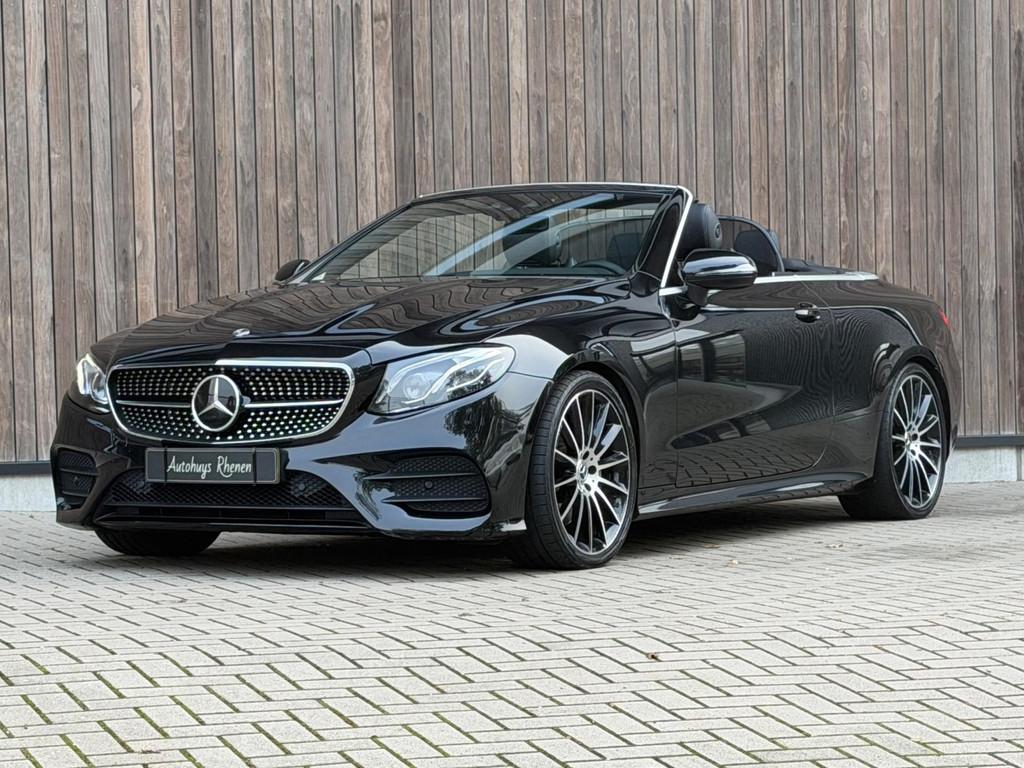 Mercedes-Benz E-klasse Cabrio 400 4MATIC 25th Anniversary Ed, Auto's, Mercedes-Benz, Cabriolet, 4 stoelen, Leder, Bedrijf