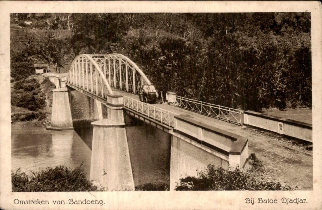Nederlands indië - Bandoeng Batoe djadjar, Verzamelen, Ophalen of Verzenden, Voor 1920, Gelopen, Overijssel