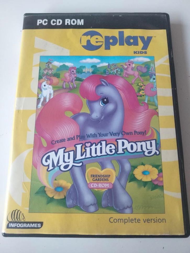My little Pony friendship gardens CD-ROM, Spelcomputers en Games, Games | Pc, Gebruikt, Simulatie, 1 speler, Vanaf 3 jaar, Eén computer