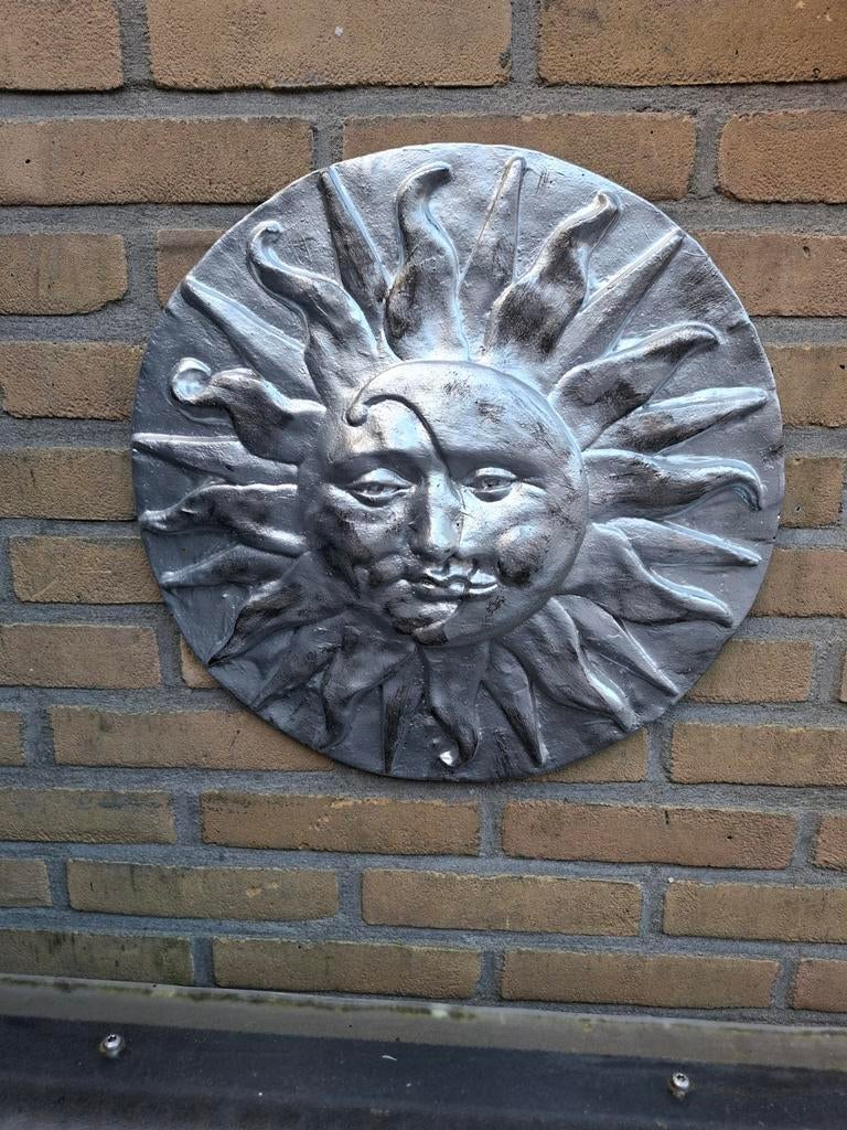 Te koop mooi beeld van beton zie foto, Antiek en Kunst, Ophalen, Weerbestendig, 20 - 50 cm, Overige materialen