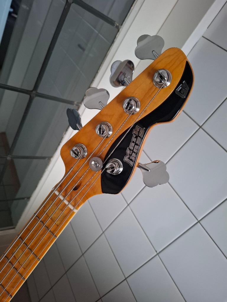 Markbass MB GV 5 Gloxy Val Black CR MP %-snarige Markbass, Ophalen, Zo goed als nieuw, Elektrisch, 5-snarig