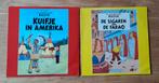 Twee Kuifje LP's uit de jaren '70: Kuifje in Amerika & De Si, Ophalen of Verzenden, Gebruikt, 12 inch