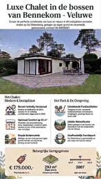 Mooi luxe chalet op eigen grond op de Veluwe, Gelderland, 2 slaapkamers, Verkoop zonder makelaar, 43 m²