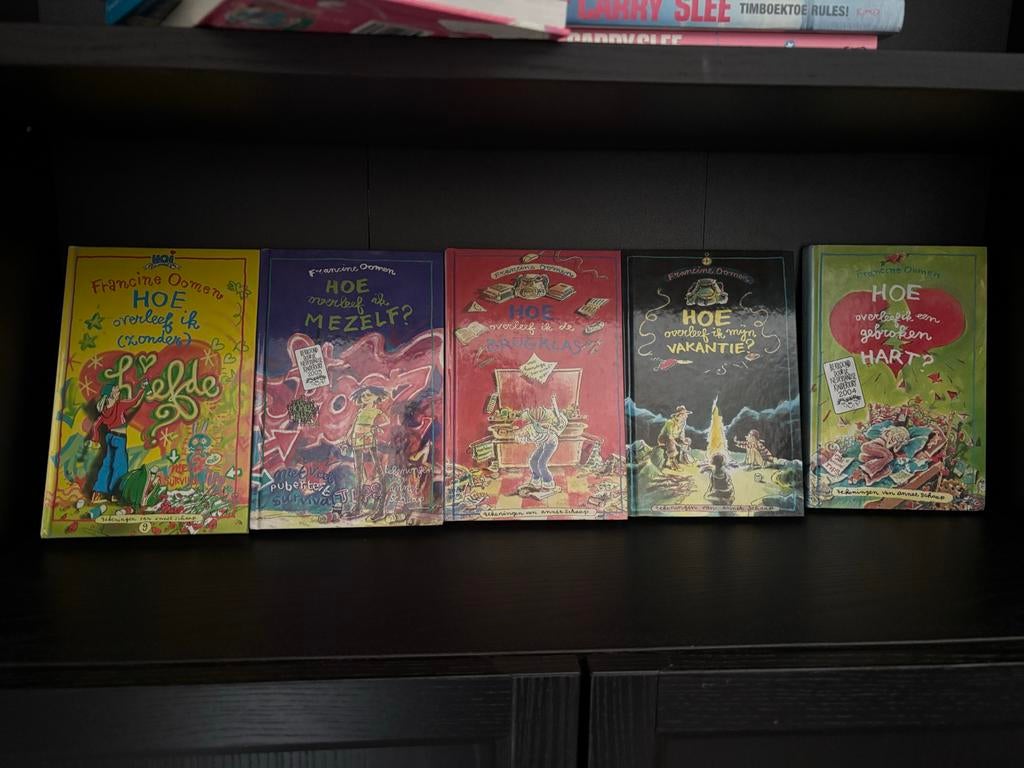 Francine Oomen - Hoe overleef ik... serie (10 boeken), Boeken, Ophalen of Verzenden, Gelezen