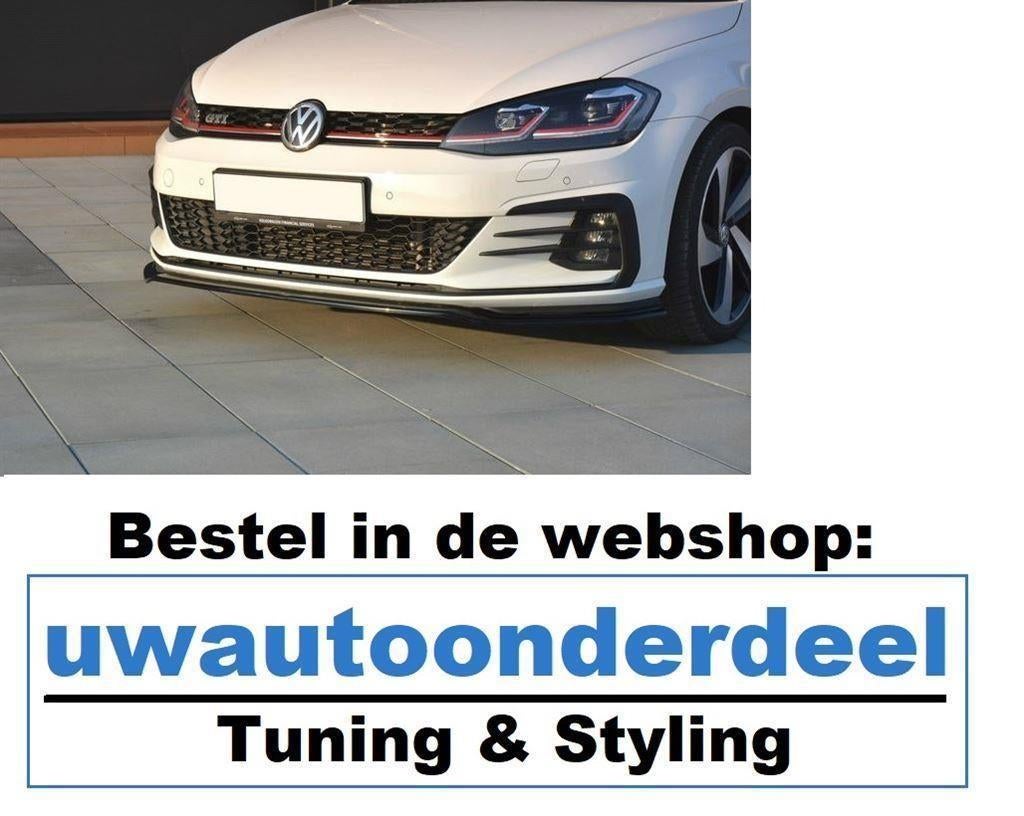 Spoiler Splitter Tuning Geschikt Voor Golf 7 GTI GTD Facelif, Verzenden