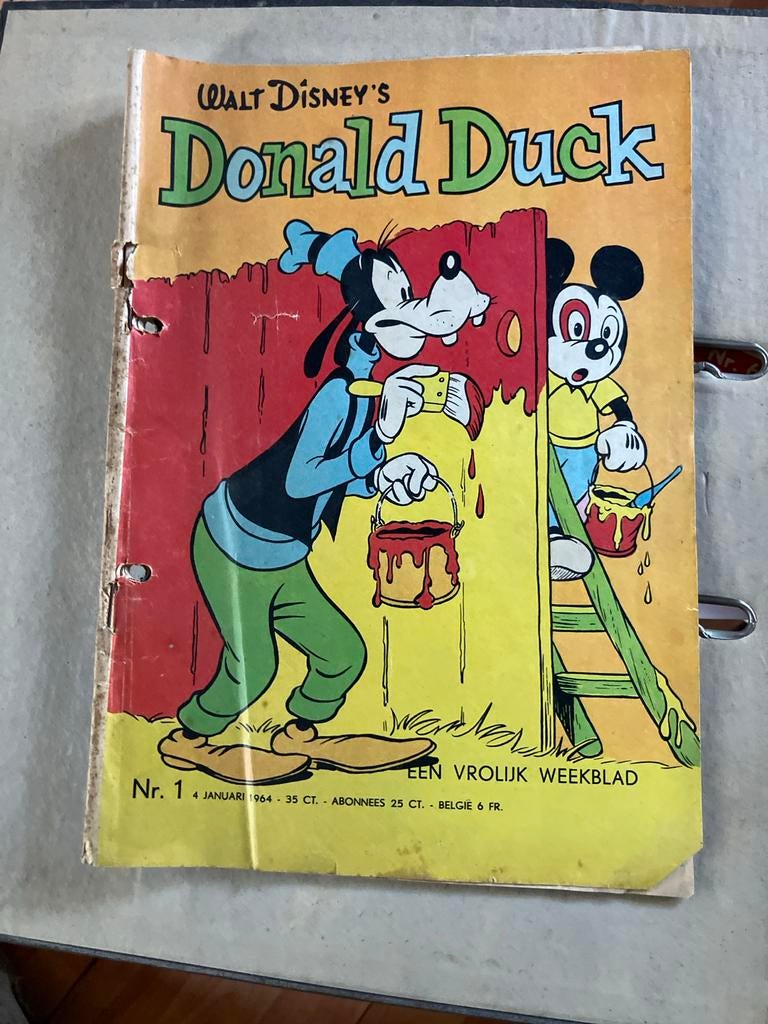 Donald Duck Nr. 1, 4 januari 1964, Boeken, Eén stripboek, Ophalen, Gelezen