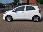 Kia Picanto 1.0 CVVT EconomyPlusLine AIRCO / STUURBEKRACHTIG, Auto's, Voorwielaandrijving, Gebruikt, 4 stoelen, Wit
