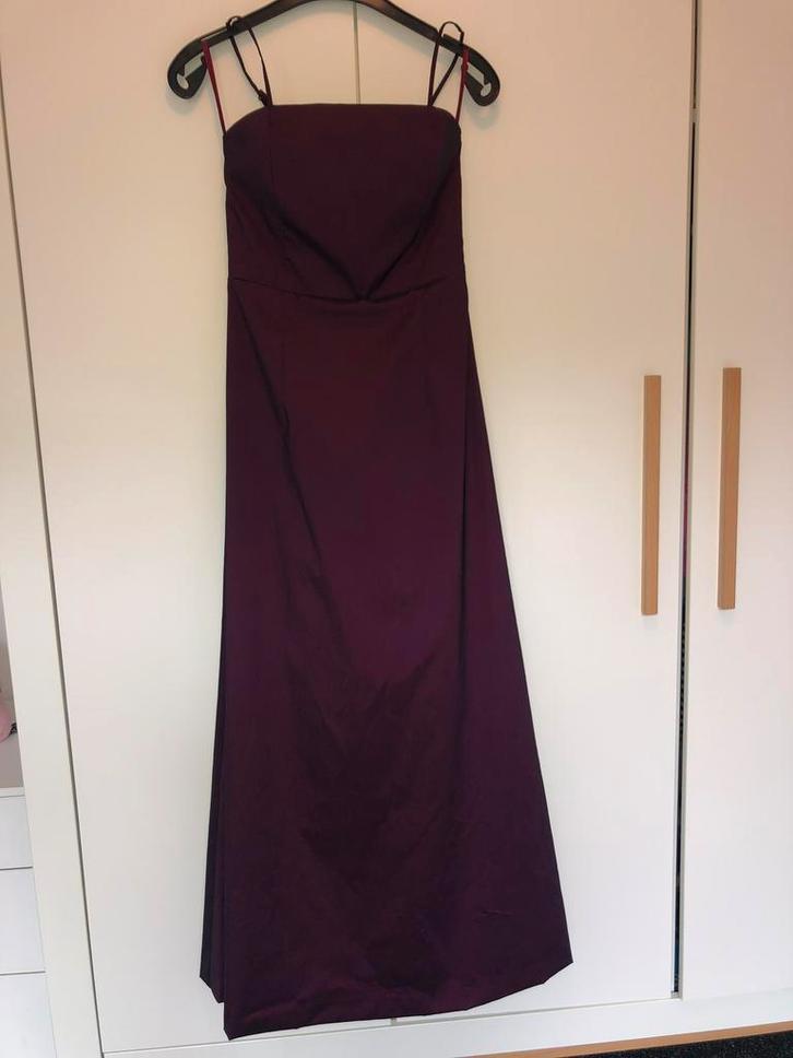Gala jurk maat 34 aubergine kleur Mexx, Kleding | Dames, Gelegenheidskleding, Zo goed als nieuw, Galajurk, Maat 34 (XS) of kleiner