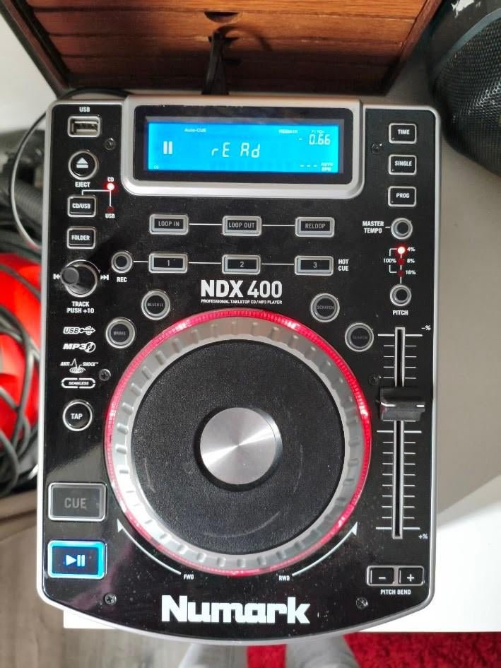 Numark NDX400 DJ CD/media player, Muziek en Instrumenten, Mengpanelen, Ophalen of Verzenden, Gebruikt, Minder dan 5 kanalen