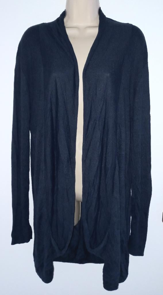 MS Mode vest maat 48, Ophalen of Verzenden, Zo goed als nieuw, Blauw, Trui of Vest