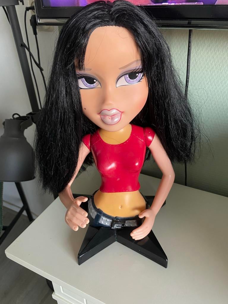 Bratz Forever Diamondz Sharidan Style Head 14", Ophalen of Verzenden, Zo goed als nieuw, Overige typen