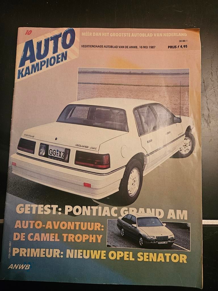 Auto Kampioen Mei 1987 - Test Opel Senator, Ophalen of Verzenden, Gelezen, Opel