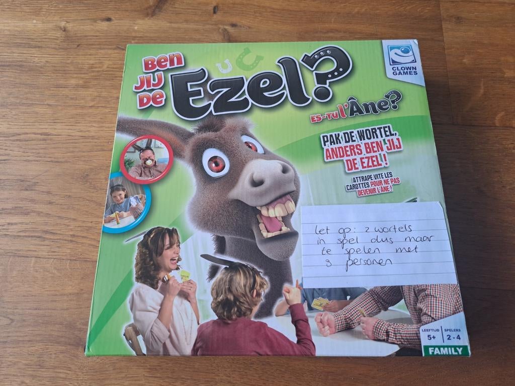 Ben jij de ezel?, Ophalen, Gebruikt